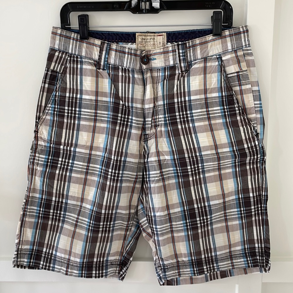 Men’s Plaid Shorts